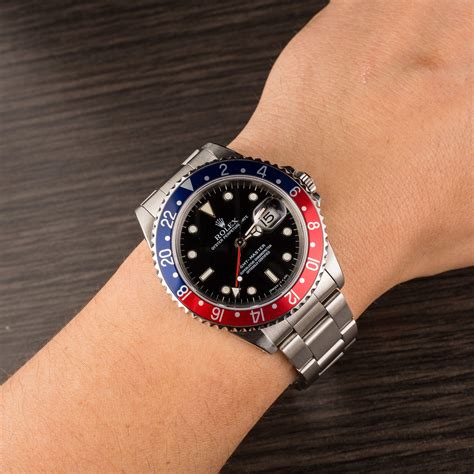 rolex submariner blue red price